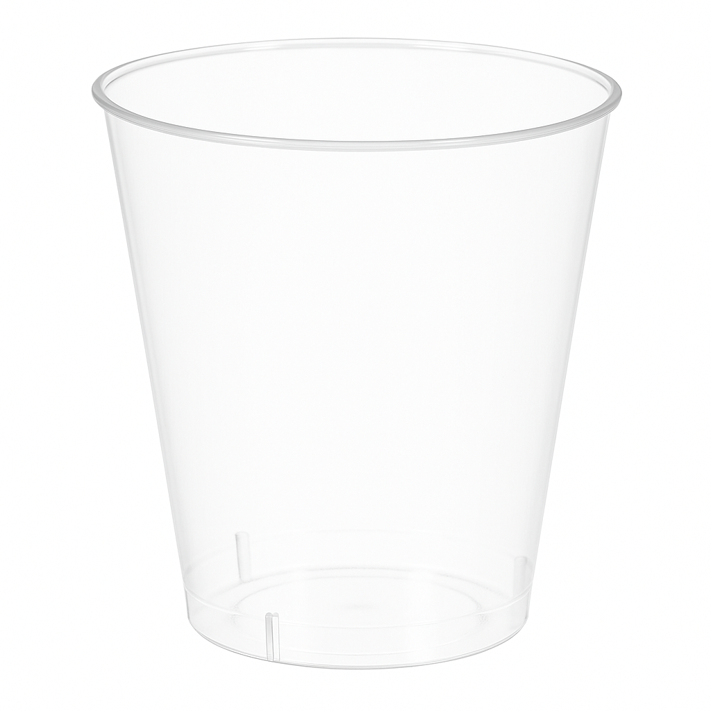 ΠΟΤΗΡΙ ΠΛΑΣΤΙΚΟ CRYSTAL 60ml ΔΙΑΦΑΝΟ (10TMX)