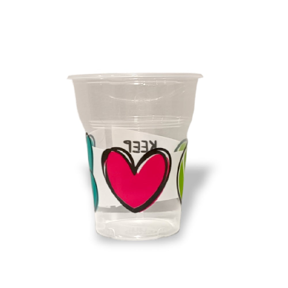 ΠΟΤΗΡΙ ΠΛΑΣΤΙΚΟ PP 300ml ΚΑΡΔΙΑ (50ΤΜΧ)