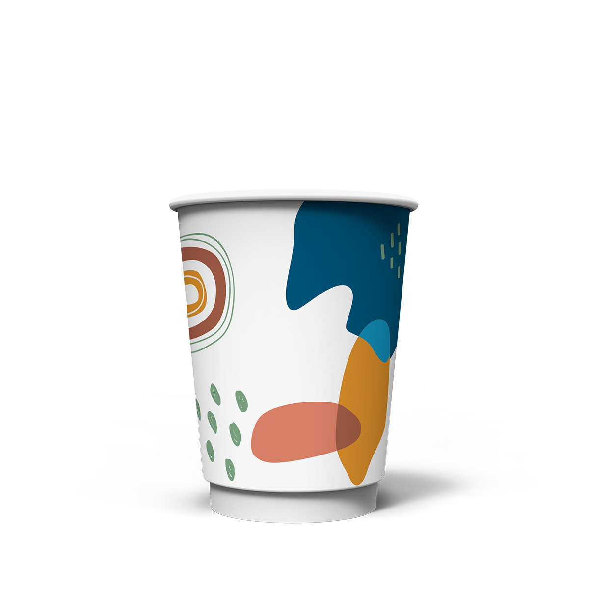 ΧΑΡΤΙΝΟ ΠΟΤΗΡΙ ΔΙΠΛΟΤΟΙΧΟ 14oz DESERT BLUE (25ΤΜΧ)