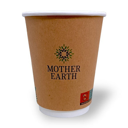 ΧΑΡΤΙΝΟ ΠΟΤΗΡΙ ΔΙΠΛΟΤΟΙΧΟ 14oz MOTHER EARTH (25ΤΜΧ)