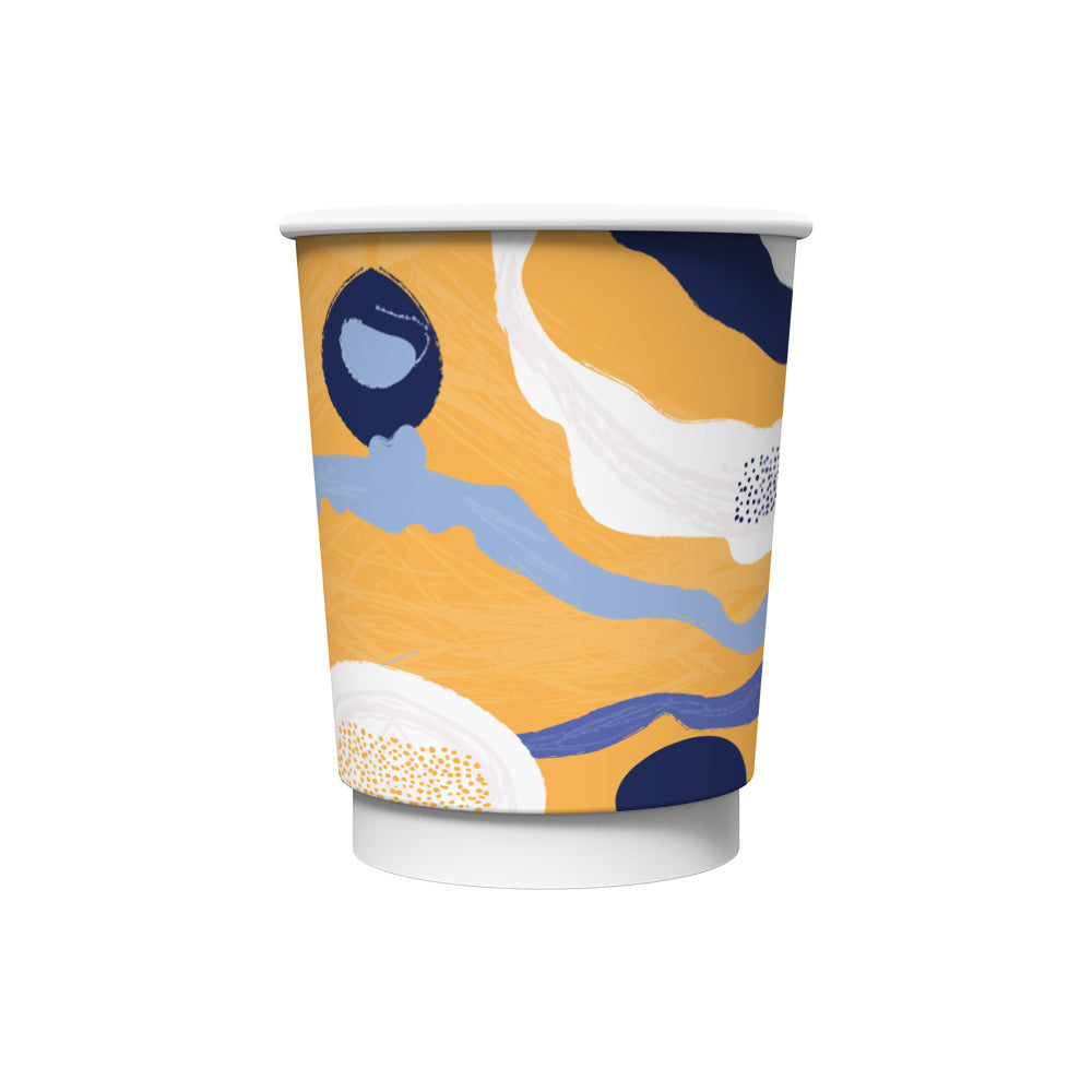 ΧΑΡΤΙΝΟ ΠΟΤΗΡΙ ΔΙΠΛΟΤΟΙΧΟ 8oz SPACE (25ΤΜΧ)