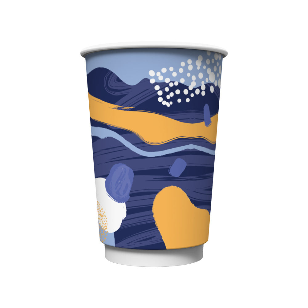 ΧΑΡΤΙΝΟ ΠΟΤΗΡΙ ΔΙΠΛΟΤΟΙΧΟ 16oz SPACE (20ΤΜΧ)