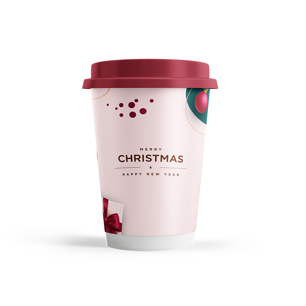 ΧΑΡΤΙΝΟ ΠΟΤΗΡΙ ΔΙΠΛΟΤΟΙΧΟ 14oz XMAS DESERT 2025 (25ΤΜΧ)