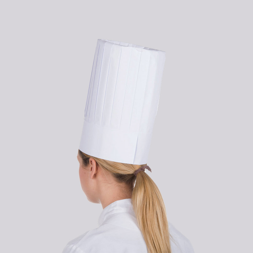 ΧΑΡΤΙΝΑ ΚΑΠΕΛΑ CHEF ΛΕΥΚΟ (20ΤΜΧ)